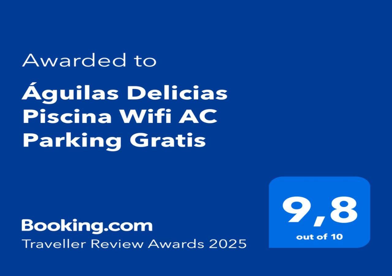 Aguilas Delicias Piscina Wifi Ac Parking Gratis Εξωτερικό φωτογραφία